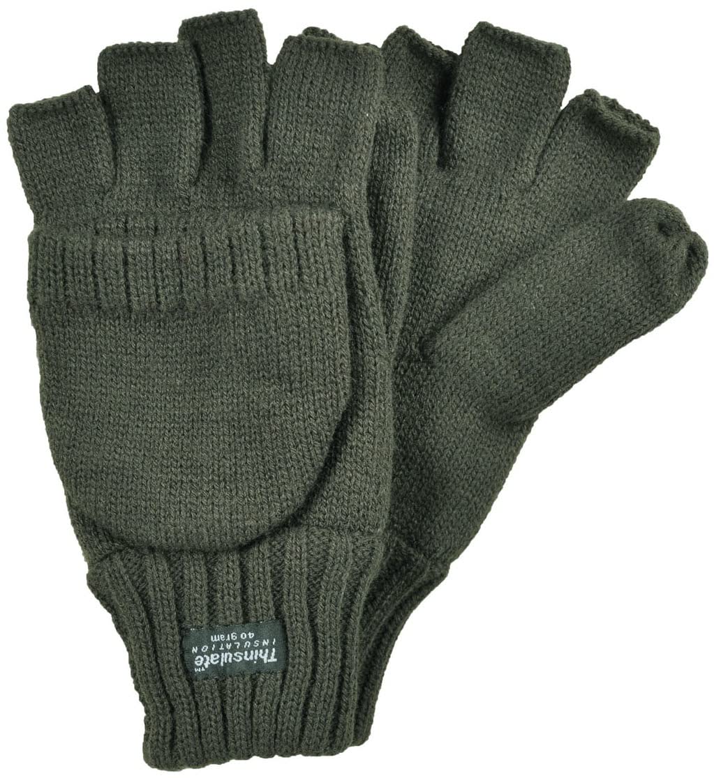 La Chasse Skogen Fingerhandschuhe mit Thinsulate-Wärmeflies Schießhandschuhe für Jäger von Oefele Jagd & Outdoor Shop (Oliv (Grün), M)