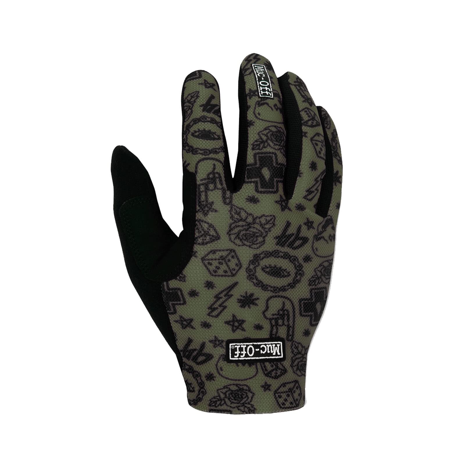 Muc-Off Unisex Fahrrad Handschuhe Mesh Summer Lightweigt, Grün, M, MU-GLO-2012