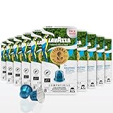 Lavazza Tierra for Amazonia Bio Organic, Vollmundiger Espresso mit Aromen von Schokolade und Trockenfrüchten, 10x10 Kapseln, Nespresso kompatibel