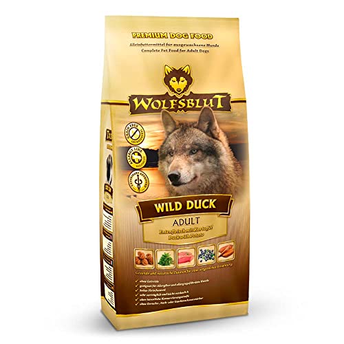 Wolfsblut - Wild Duck Adult - 4 x 2 kg - Trockenfutter - Hundefutter - Getreidefrei