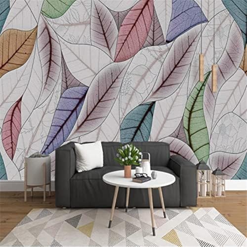 XLMING Einfache Kleine Frische Blume Pflanze Blatt 3D Tapete Wohnzimmer Sofa Schlafzimmer Esszimmer Home Dekoration Wand-150cm×105cm