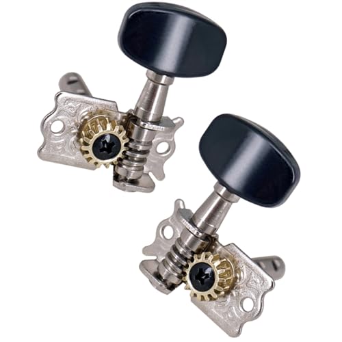 Strings Tuning Pegs Mechaniken Für Gitarre 6er-Pack 3R3L schwarze Stimmnadel für Akustikgitarre mit offenem Hals