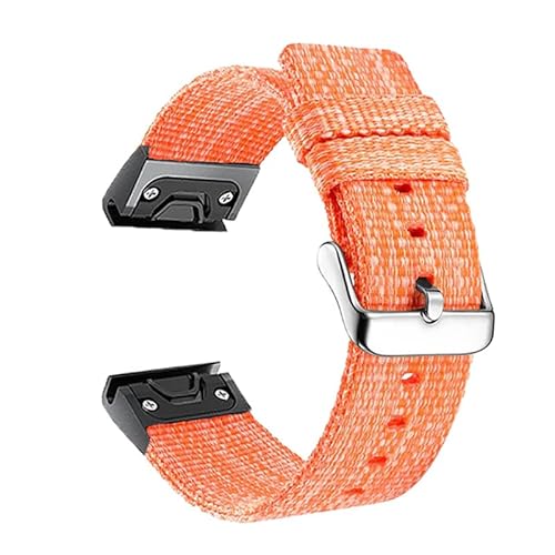 OPKDE 22 mm Nylon Quick Easyfit Uhrenarmband für Garmin Fenix 7 6 5 Smart Watch Armband für Fenix6 Pro/Fenix5 Plus/Instinct Correa, For Fenix 5 5plus, Achat