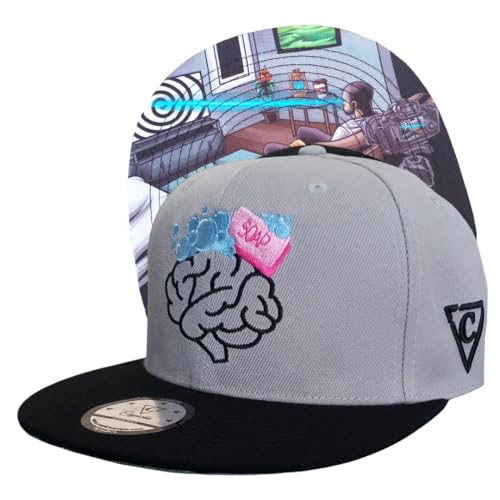 Capiche [99+ VARIATIONEN] Snapback Cap - Kappe - Baseball - Mütze - Kunst - Unisex - Schirm - Männer - Herren - Damen - Brainwashed SB