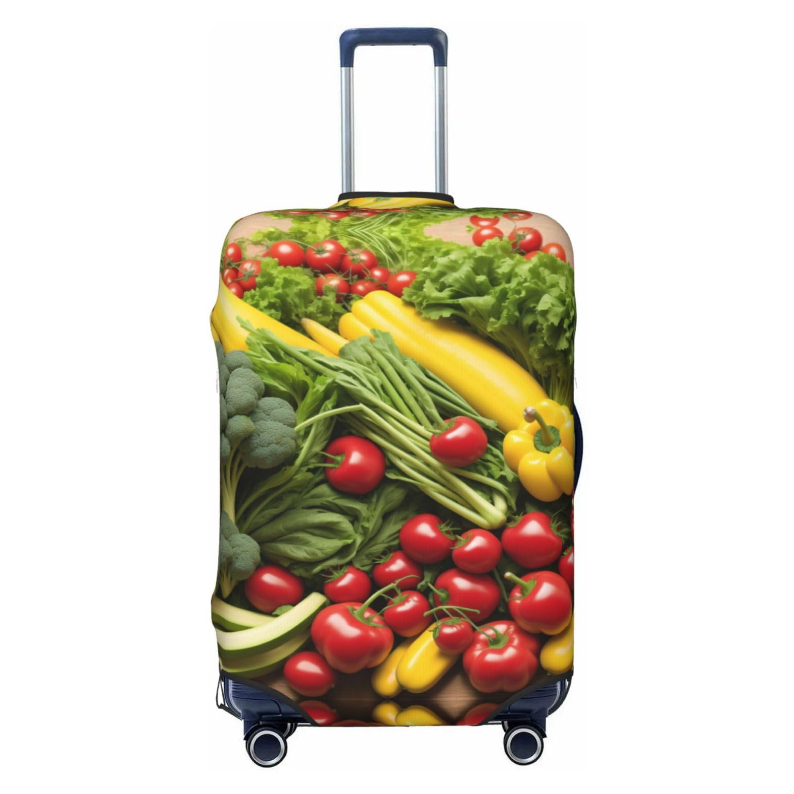 Miniks Reisegepäckhülle für Gemüse und Obst, robuster Koffer-Schutz, passend für 45,7 - 81,3 cm große Gepäckstücke, Größe XL, Schwarz, X-Large