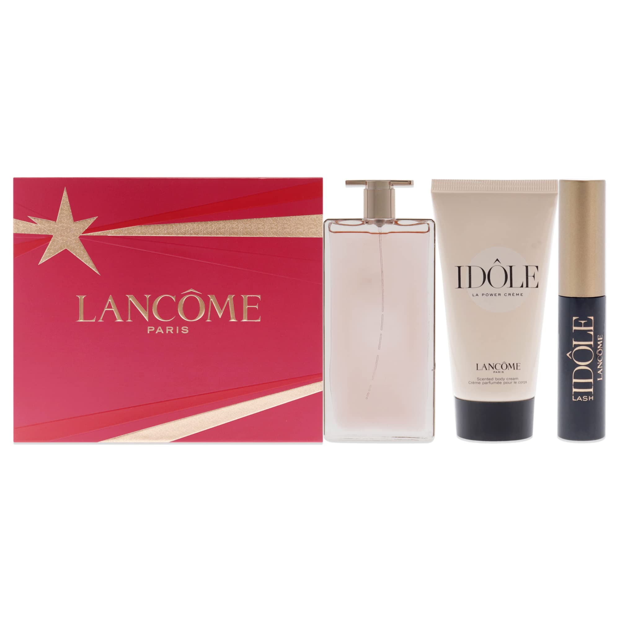 Idole Set (femme/woman Eau de Parfum,50ml+Idôle Power Body Cream,50ml+Idole Mascara,2.5ml)