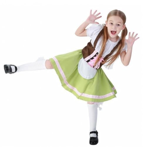 Oktoberfest-kostüm Für Mädchen, Viktorianisches Dienstmädchen-kostüm Für Mädchen, Halloween-kleid Für Mädchen, Oktoberfest-kostüm Für Mädchen, Festival-outfits, Kinderkostüme, Punk-gothic-kleidung Für