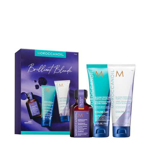 Moroccanoil Glänzendes Blond Anti-Gelbstich Probierset