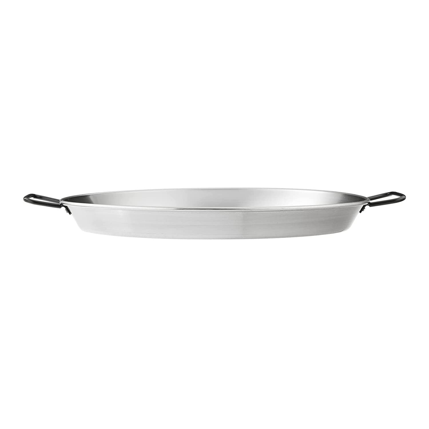 Garcima Paella Pfanne Stahl poliert, grau, 45 cm, 1 Stück