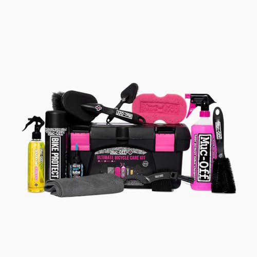 Muc-off Bike Wash Ultimate 284 Reinigungsmittel Kit, Schwarz, 11 Stück