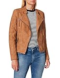 ONLY Damen ONLAVA FAUX LEATHER BIKER OTW NOOS jacke, Toasted Coconut, 34