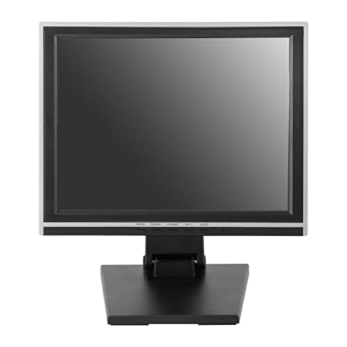 Touchscreen Monitor mit Multi-Position, 15" 4:3 Standard-LCD Touchscreen Monitor PC Kassenmonitor mit USB Einzelhandel Kassensystem für Cafe Restaurant Kassensystem