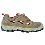 Cofra FW180-000.W41 NEW BENGALA S1 P SRC Sicherheitssandalen, Beige/Orange, Größe 41