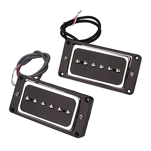 ZENGXUE Humbucker-Pickup Set Single Alnico 5 Pickup P90 Für E-Gitarrenbrücke Humbucker Tonabnehmer Set