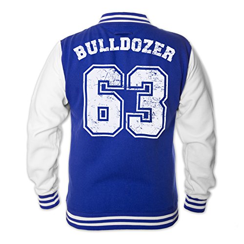 Bud Spencer Herren Bulldozer 63 College Jacket (blau) (S)