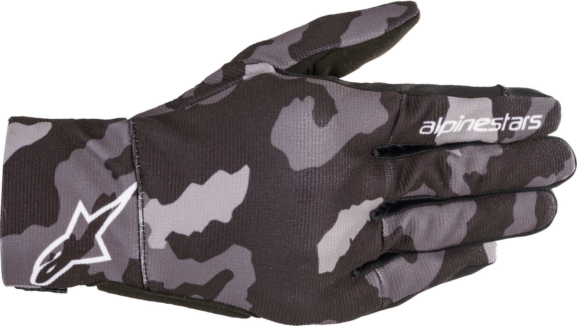 Alpinestars Gloves Junior Reef Black/Grey Camo Ym