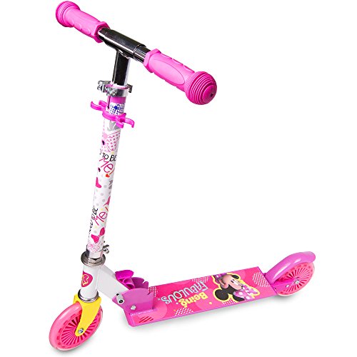 Disney Kinder Minnie zweirad-Roller, Mehrfarben, S