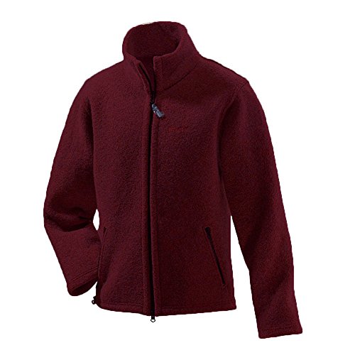 Mufflon - Jakob - Wolljacke Gr M rot