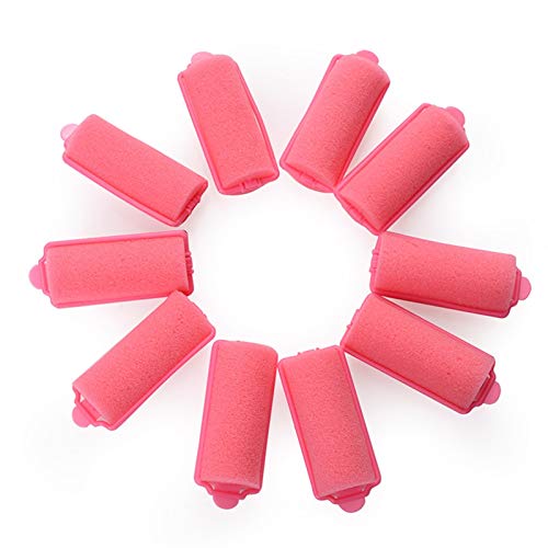 Hair Curler Rolls 24X Lockenwickler Rollers Weibliche Nachtschlaf-Wellen-Haar Locken-Styling weichen Schwamm Rollen Friseursalon Styling Haar Curling Werkzeuge DIY Wave Styling Kit