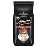 Alberto Espresso 4x1 kg ganze Bohnen