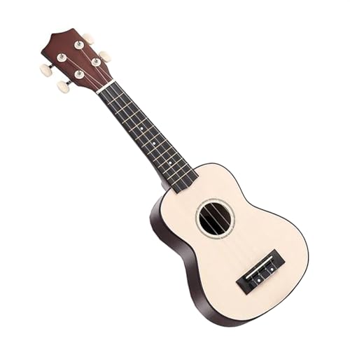 21 Zoll Kohlefaser-Ukulele, Mehrfarbig, 4 Saiten, Hawaiianische Ukulele-Gitarre Für Studenten Ukulele Einsteiger Kit (Color : A)