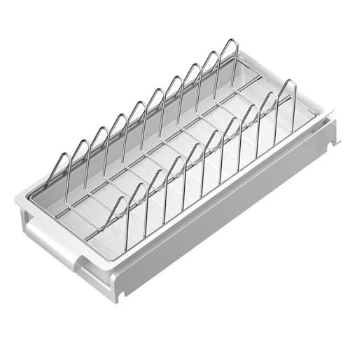 Abtropfgestell Aufbewahrungsregal Küchengeschirr Trockenregal Abtropffläche Schublade Plattenaufbewahrung Küchengeschirr