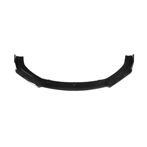 Frontspoiler Lippe Für Cadillac Für VW Universal 3PCS Auto Front Stoßstange Splitter Lip Grid Spur Vorne Schaufel Spoiler Frontstoßstange Spoiler(Bright Black.)