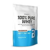 3 x Biotech USA 100% Pure Whey Protein, 1kg Beutel , Cookies & Cream (3er Pack)