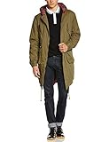 Merc of London Herren, Mantel, Tobias, Grün (Combat Green), M