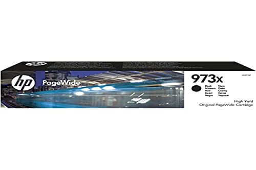 HP Original Tinte Nr. 973X Black für PAGEWIDE Managed MFP P57750 / P55250 / PAGEWIDE PRO 452