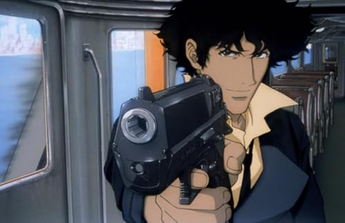 HfmQuisutron Jigsaw Puzzle 1000 Teile Japan Klassisch Spike Spiegel Anime Holzspielzeug Für Erwachsene Und Kinder Stressabbau Spiel Pq1Az