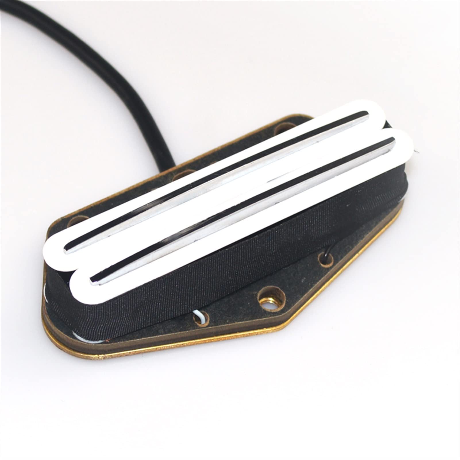 ZENGXUE E-Gitarre Dual Rail Style Bridge Pickup Vier Counduspusion Mit Schild Humbucker Tonabnehmer Set