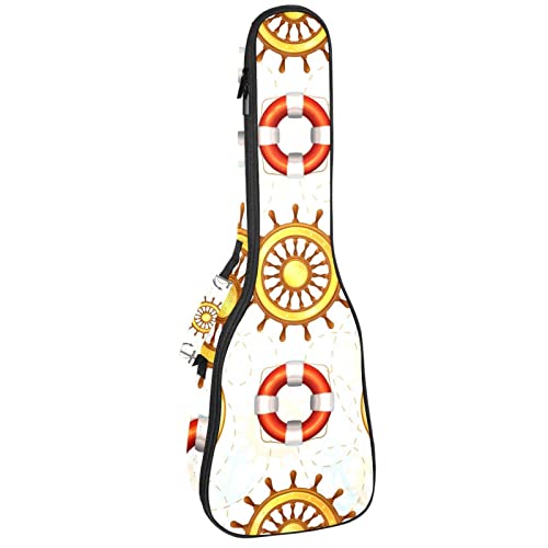 Ukulele Koffer Kompass Ukulele Tasche 21 Zoll Wasserdicht Oxford Gig Bag Mit Tasche Für Jungen Mädchen