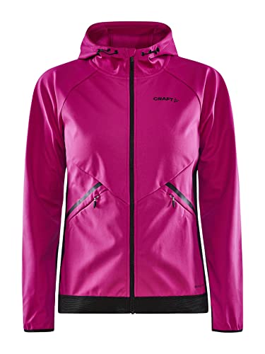 Craft Damen Glide Hoodie Jacke, roxo, M