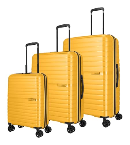 Travelite Trient 4W Trolley L/M/S Yellow