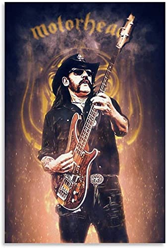 5D Diamant Painting Set FüR Erwachsene Und Kinder Lemmy Motörhead DIY Diamond Painting Kristall Strass Diamant Stickerei GemäLde 11.8"x15.7"(30x40cm) Kein Rahmen