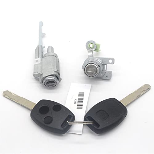 VLZUNO KOMPLETTES Schloss-Set, ZÜNDSCHALTER, TÜRSCHLOSS, for Accord, 2003-2007 Autotür-Schließzylinder(IG.S Switch - L Lock)