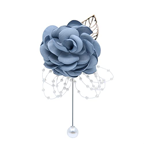 Ein Blumenarmband, ein Handgelenk mit Blumen Hochzeit Handgelenk Corsage Brautjungfern Armband handgemachte Blumen Bräutigam Braut ansteckblume Blume Band Rose Hochzeit Zubehör (Color : Corsage 1),