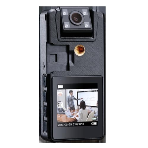Greethga A53 Digitalkamera montiert Körper Abnehmbarer Akku HD 1080P 2250mAh 8H Weiteraufnahme über Webcam für Radfahren
