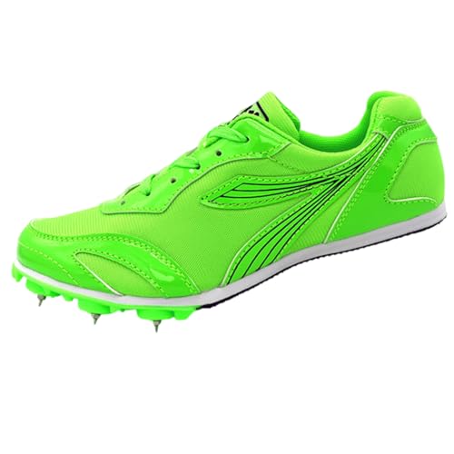 Zeihyeurus Spikes Leichtathletik Kinder,Leichte Spikes Laufschuhe,Herren Damen Leichtathletikschuhe,Atmungsaktive,Tragen Geeignet,Herren Damen Und Kinder,Wettkampf-Lauftraining Weitsprung Sneaker