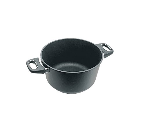 Original Gundel GUSS-KOCHTOPF, Ø 24 cm, Höhe 13 cm, BIOTAN-Oberfläche, PFOA-frei, Akku-Therm Boden