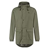 AGU Giacca Rain COMMUTER PARKA Verde Scuro