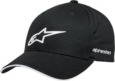 Alpinestars Rostrum Cap One Size, schwarz / weiß, Einheitsgröße