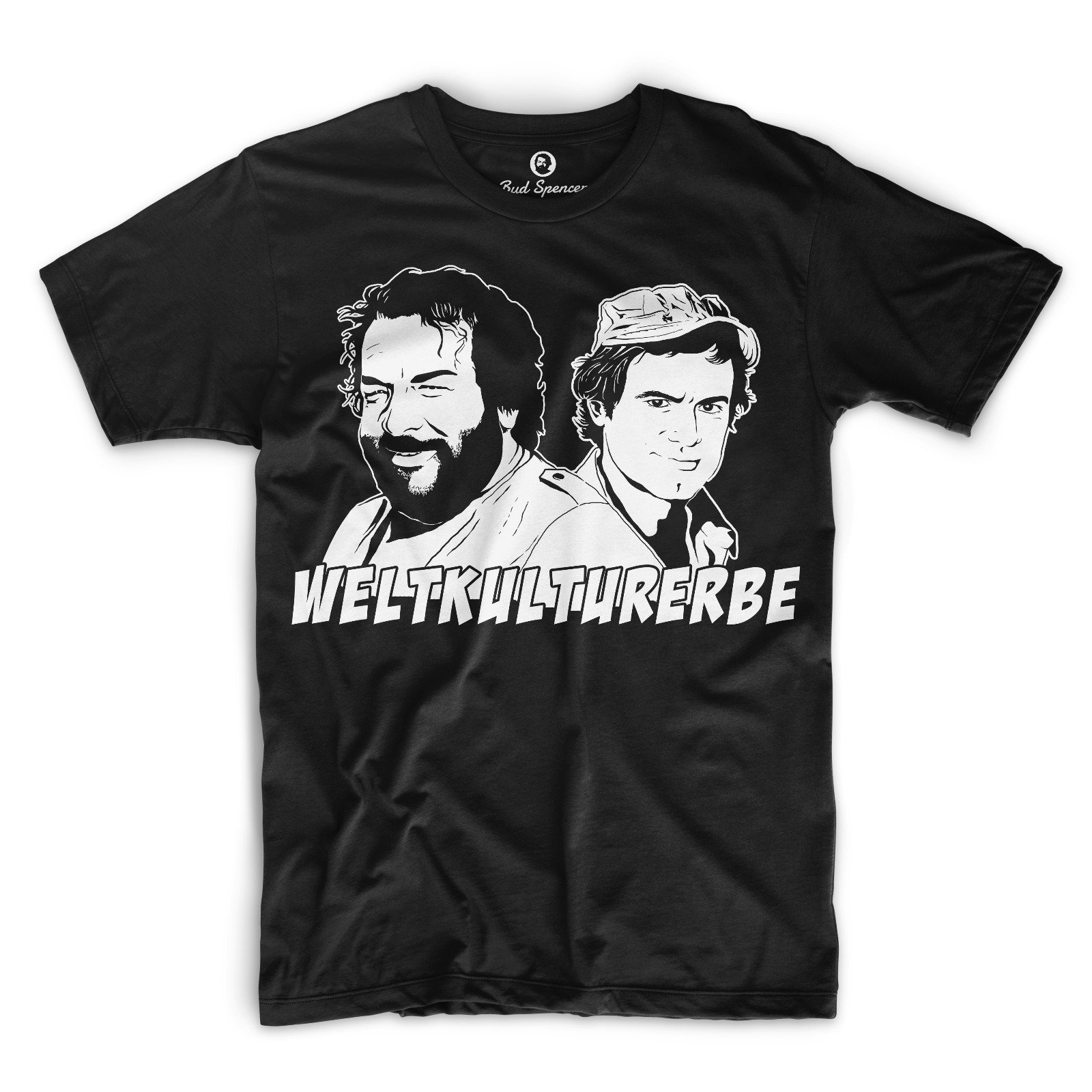 Bud Spencer® Herren Weltkulturerbe T-Shirt (schwarz) (3XL)