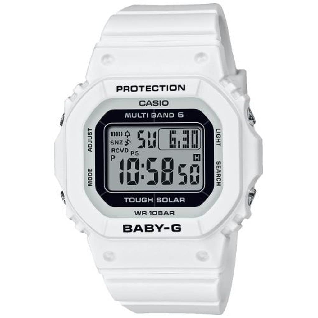 Casio Watch BGD-5650-7ER Baby-G Damenuhr weiß