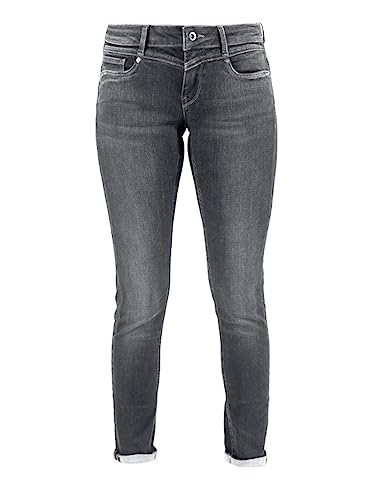 M.O.D. Damen Jeans Ellen - Skinny Fit - Grau - Florencia Grey W25-W34 89% Baumwolle Stretchjeans, Größe:28W / 32L, Farbvariante:Florencia Grey 3414