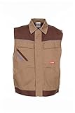 Planam Highline Herren Weste khaki braun zink Modell 2364 Größe XL