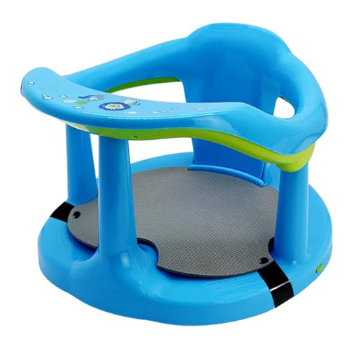 Baby Badesitz, Baby Badewannensitz, Ergonomische Rückenlehne, Leistungsstarke Rutschfeste Saugnäpfe, Duschsitz Für Kleinkinder, Babybadestuhl, 6-18 Monate Babypartystuhl Für Frischgebackene Eltern