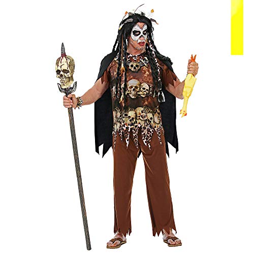 "VOODOO PRIEST" (T-shirt, pants, headband, cape) - (M)