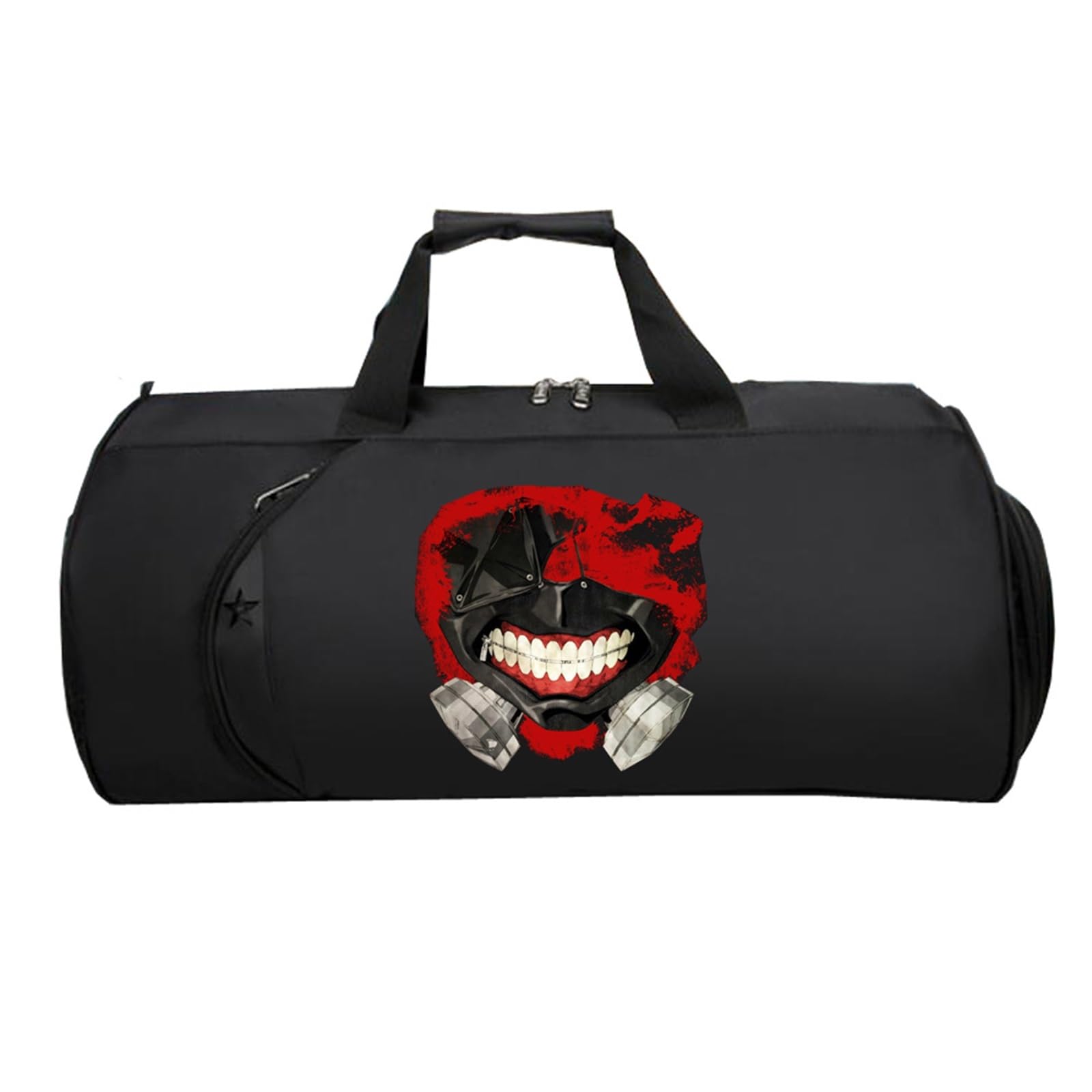 Tok-yo Gho-ul Cabin Bag Anime, Reisetasche Tasche für Flugzeug Unter Sitzplatz, Tote Bag füR Sport Reisen Gym Urlaub Flugzeug(Black 4)